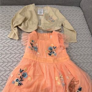 Disney baby Miss Bunny spring time Easter dress size 9-12 months nwt